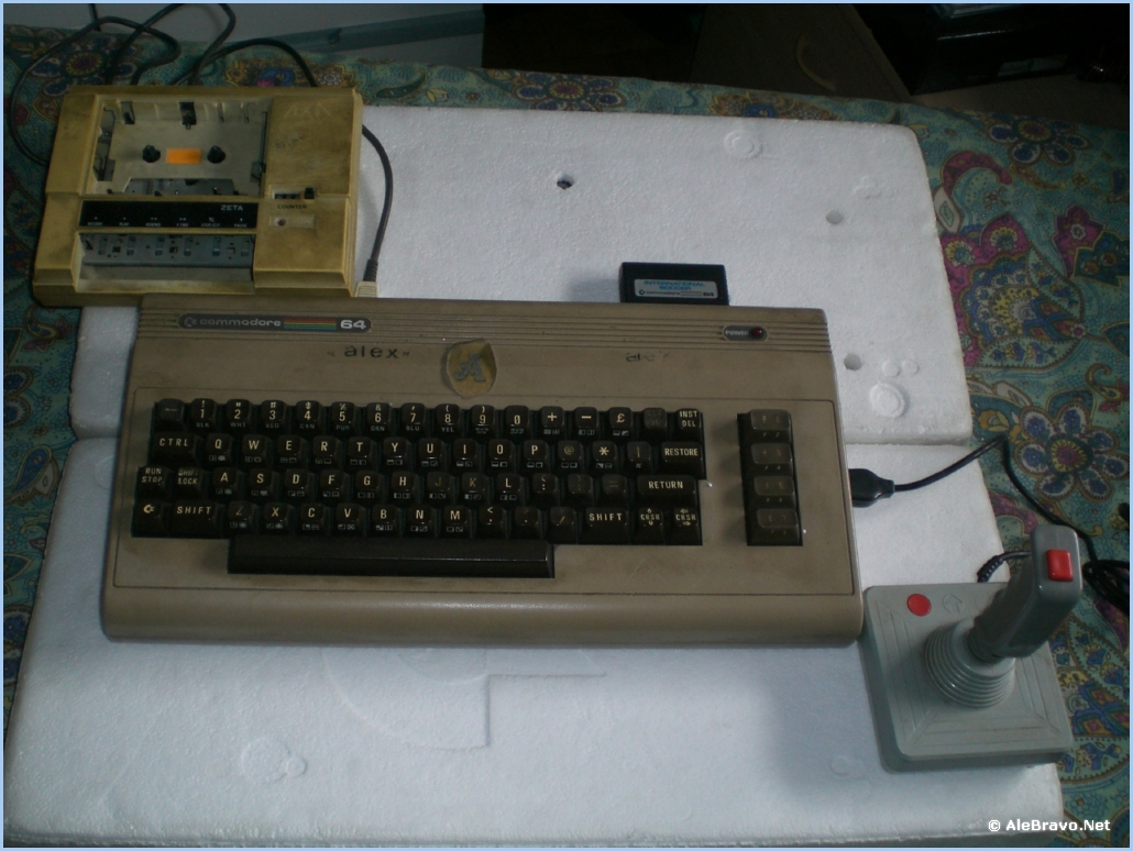 C64-Tape drive-Joystick